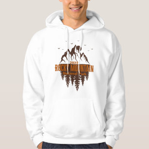 Rocky Mountain Nationalpark Hoodie Personalisiert