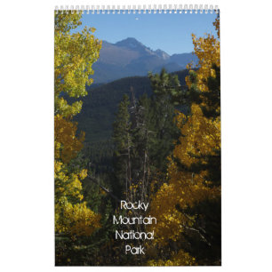 Rocky Mountain Nationalpark Kalender
