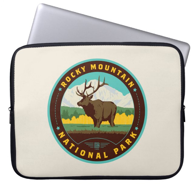 Rocky Mountain Nationalpark Laptopschutzhülle (Vorderseite)