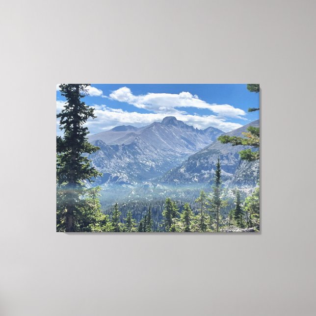 Rocky Mountain Nationalpark Leinwanddruck (Vorderseite)
