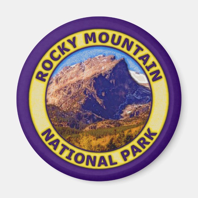 Rocky Mountain Nationalpark Magnet (Vorne)