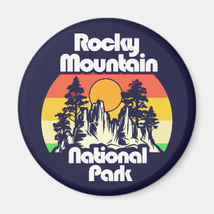 Rocky Mountain Nationalpark Magnet