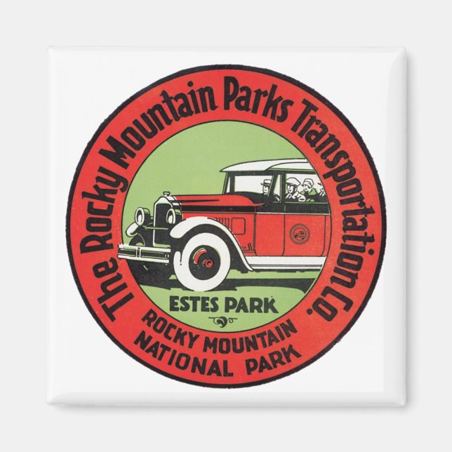 Rocky Mountain Nationalpark Magnet (Vorne)