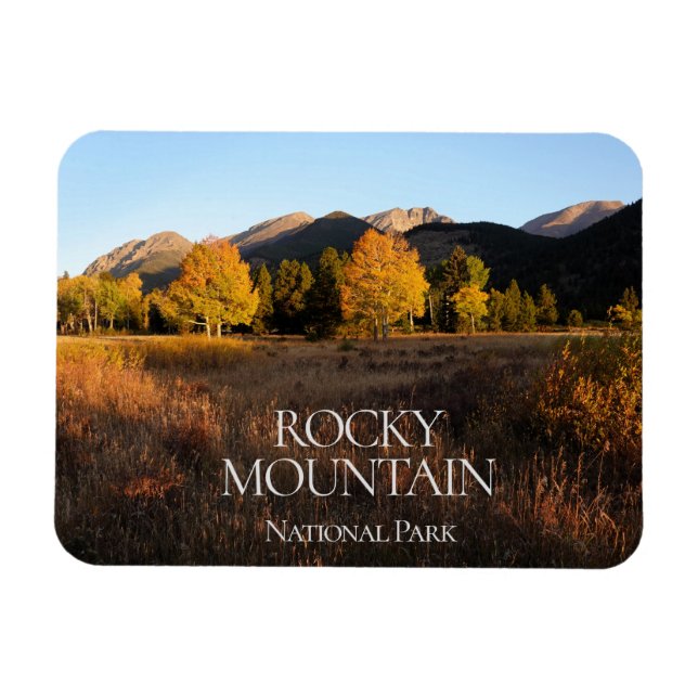Rocky Mountain Nationalpark Magnet (Horizontal)