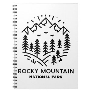Rocky Mountain Nationalpark Notizblock