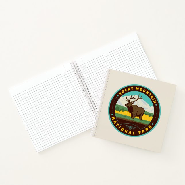 Rocky Mountain Nationalpark Notizbuch (Innenseite)
