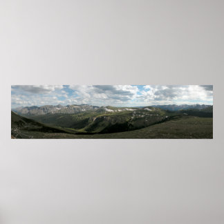 Rocky Mountain Nationalpark Panoramasicht 5 Poster