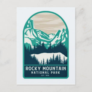 Rocky Mountain Nationalpark Postkarte