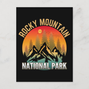 Rocky Mountain Nationalpark Postkarte
