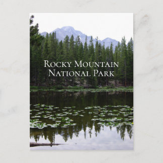 Rocky Mountain Nationalpark Reise Postkarte