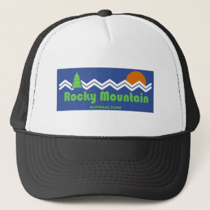 Rocky Mountain Nationalpark Retro Truckerkappe