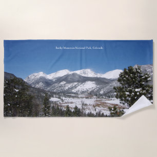 Rocky Mountain Nationalpark Strandtuch