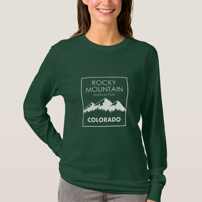 Rocky Mountain Nationalpark T-Shirt (Vorderseite)