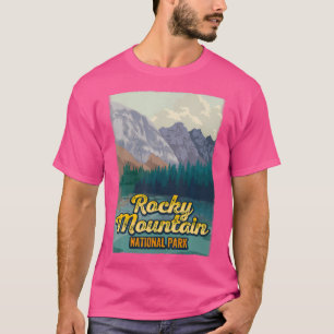 Rocky Mountain Nationalpark Wandern T-Shirt