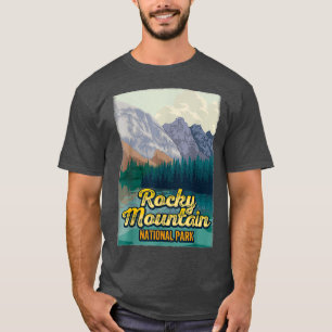 Rocky Mountain Nationalpark Wandern T-Shirt