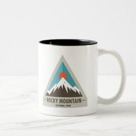 Rocky Mountain Nationalpark Zweifarbige Tasse