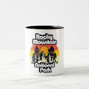 Rocky Mountain Nationalpark Zweifarbige Tasse