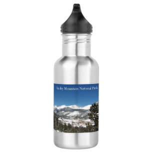 Rocky Mountain Nationalparkwasserflasche Edelstahlflasche