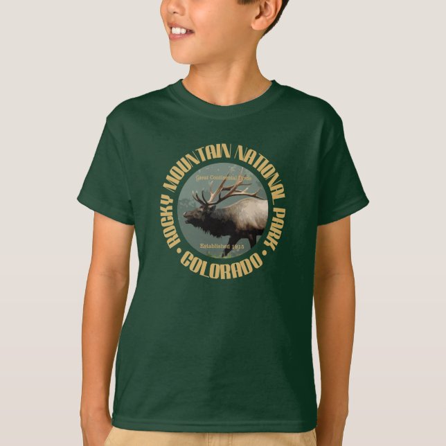 Rocky Mountain NP T-Shirt (Vorderseite)