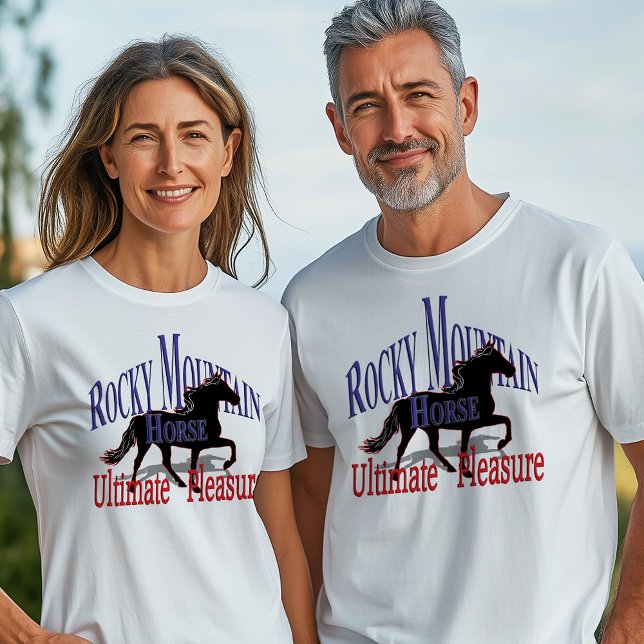 Rocky Mountain Pferd Ultimate Pleasure T-Shirt (Rocky Mountain Horse Ultimate Pleasure T-Shirt)