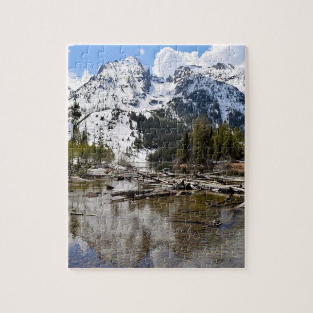 Rocky Mountain Reflections - 8x10 - 110 Stk. Puzzle (Vertikal)