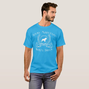 Rocky Mountain Shorty Bulls T - Shirt Weißes Desig