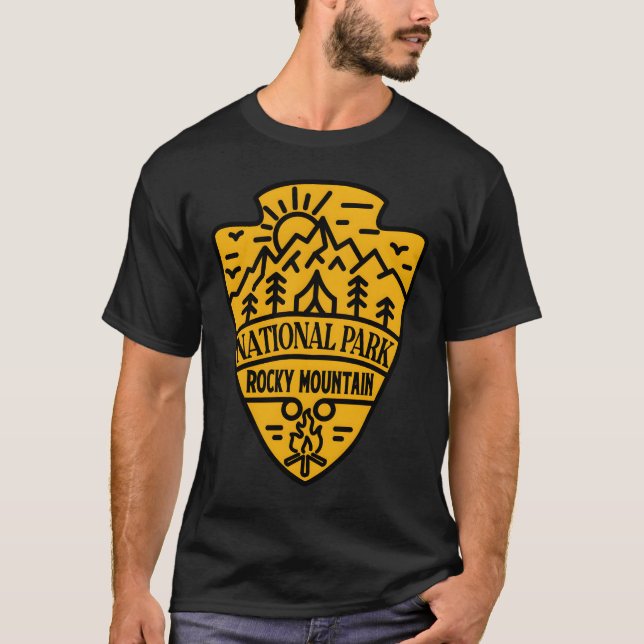 Rocky Mountain � Spirit of the Mountains T-Shirt (Vorderseite)
