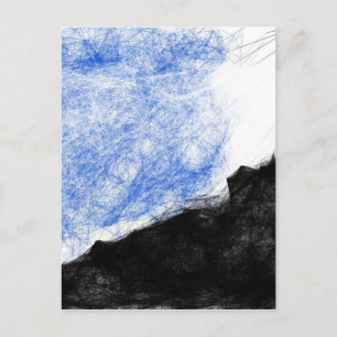 Rocky Mountain und Traum Postkarte