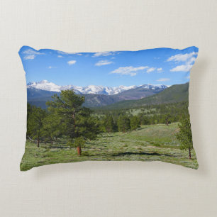 Rocky Mountain View Landschaft Dekokissen