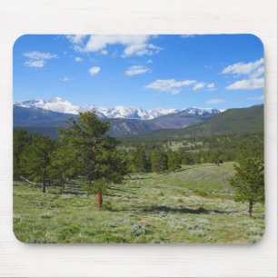 Rocky Mountain View Landschaft Mousepad