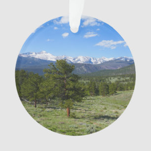 Rocky Mountain View Landschaft Ornament