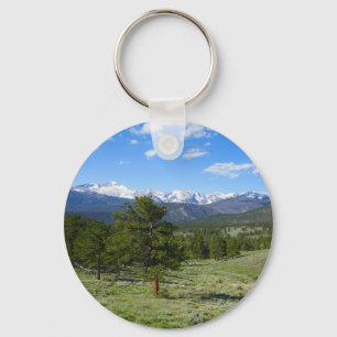 Rocky Mountain View Landschaft Schlüsselanhänger