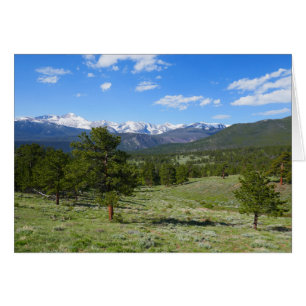 Rocky Mountain View Landschaftliche Landschaft