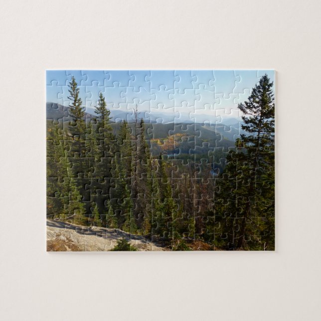 Rocky Mountains Blick im Frühherbst Puzzle (Horizontal)
