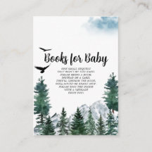 Rocky Mountains Books für Baby Card