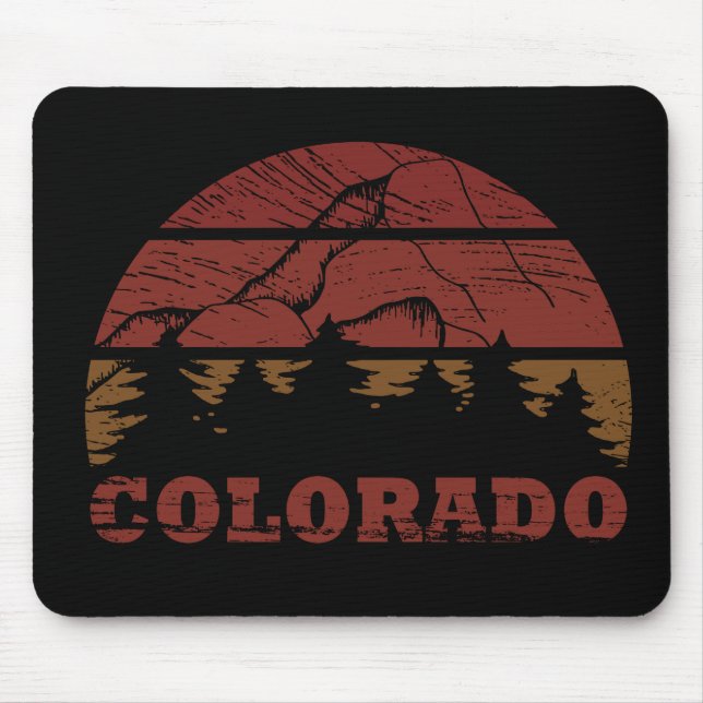 Rocky Mountains Colorado Mousepad (Vorne)