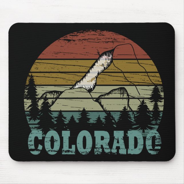 Rocky Mountains Colorado Mousepad (Vorne)