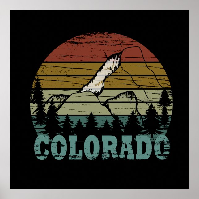Rocky Mountains Colorado Poster (Vorne)