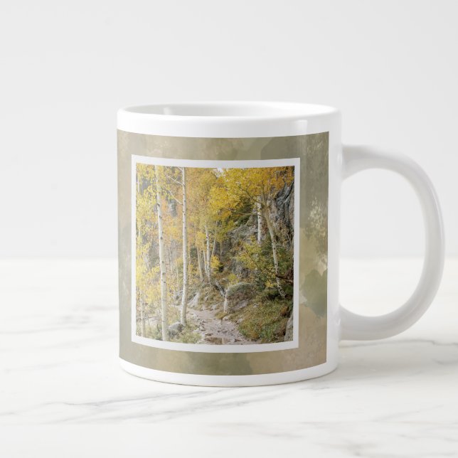 Rocky Mountains Herbstweg Tasse (Rechts)