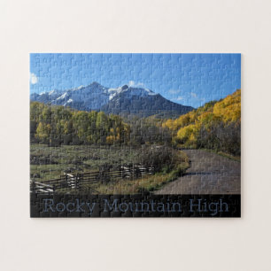 Rocky Mountains Hochgebirge San Juan Puzzle