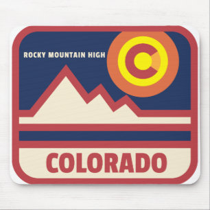 Rocky Mountains in Colorado Mousepad