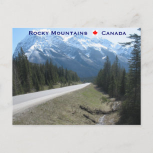 Rocky Mountains Kanada Postkarte