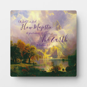 Rocky Mountains Majestic Fotoplatte