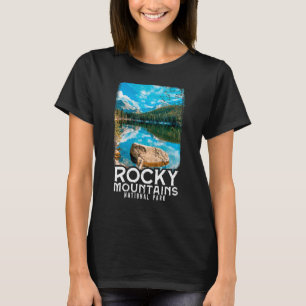 Rocky Mountains Nationalpark Rockies Tourist T-Shirt