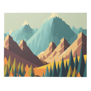 Rocky Mountains Notizblock