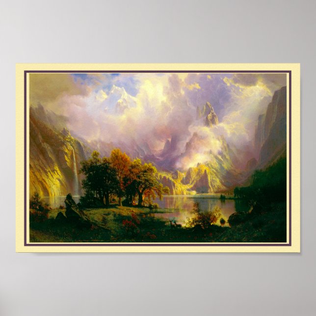 Rocky Mountains Poster (Vorne)