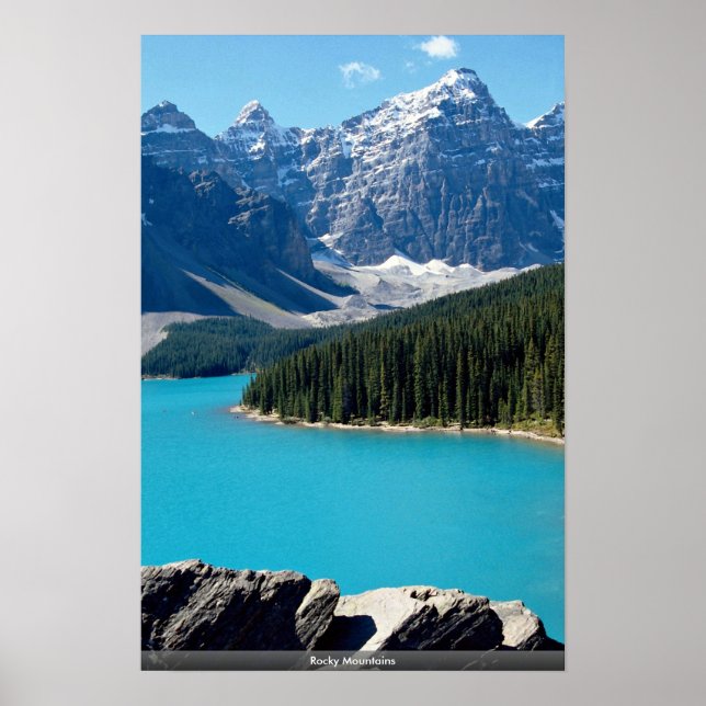 Rocky Mountains Poster (Vorne)