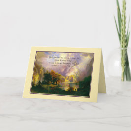 Rocky Mountains Sereity Gebet Karte