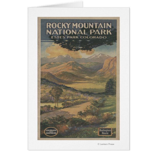 Rocky Mt. Nat'l Park Brochure # 1 (Vorne)