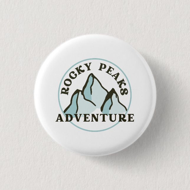 Rocky Peaks Adventure Collectiable Button (Vorderseite)